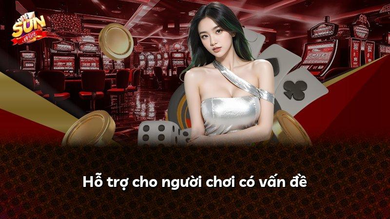 Hỗ trợ cho người chơi có vấn đề