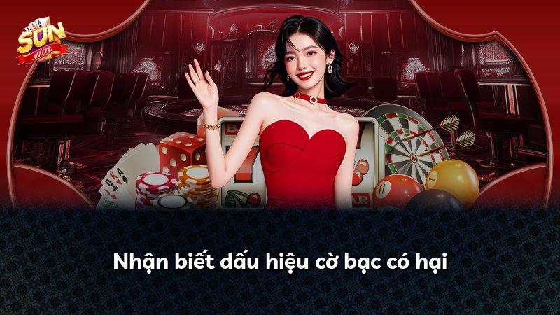 Nhận biết dấu hiệu cờ bạc có hại