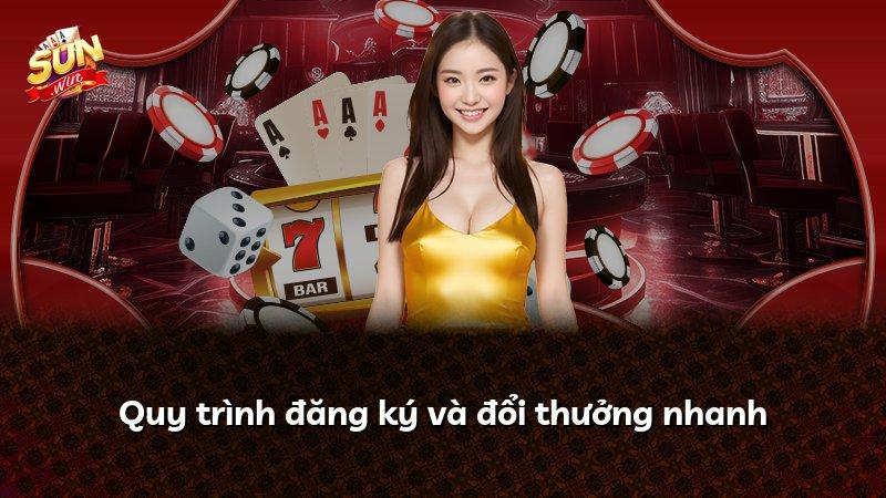 Quy trình đăng ký và đổi thưởng nhanh