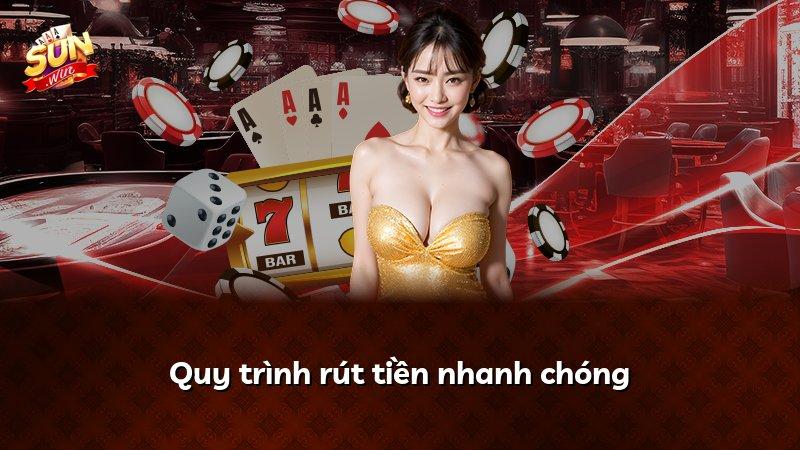 Quy trình rút tiền nhanh chóng