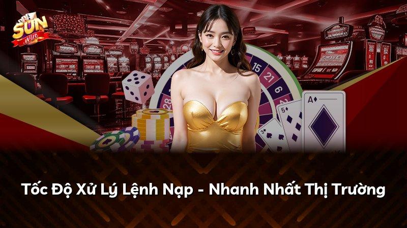 Tốc Độ Xử Lý Lệnh Nạp - Nhanh Nhất Thị Trường